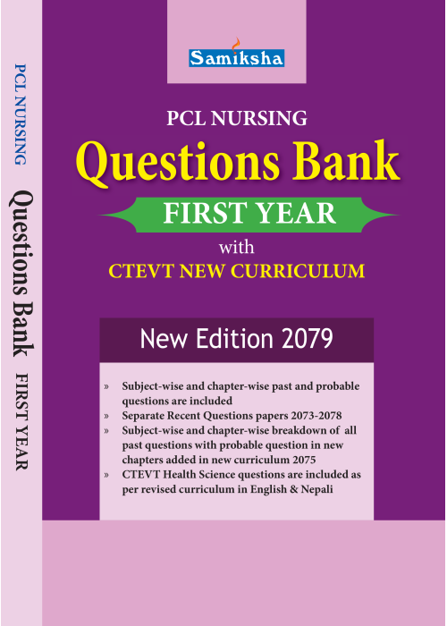 PCL Nursing Questions Bank First Year 